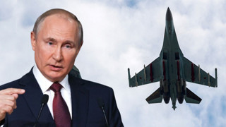 Rus jetleri, Alman fırkateynini taciz etti