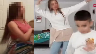 Annesinin sosyal medyada dans ettirdiği minik çocuk için eski eşi harekete geçti