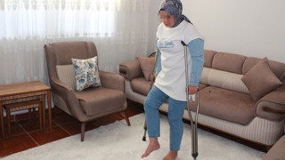 Ağrı şikayetiyle gittiği hastane, koltuk değneklerine mahkum kaldı!