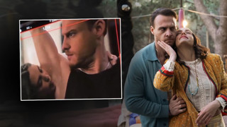 Öykü Karayel ile Kerem Bürsin'in ''koltuk altı'' sahnesi olay yarattı