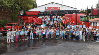 İtfaiye Haftasında Muğla'da Küçük Kahramanlar Sahada