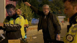 Alkollü trafik canavarından polise ''pes'' dedirten tepki!