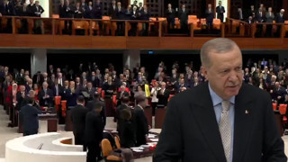 Erdoğan'a Meclis'te coşkulu karşılama: DEM Partililer ilk kez ayağa kalktı