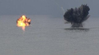 Trabzon açıklarında bulunmuştu: Denize indirilip imha edildi!