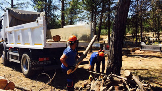 Muğla’da Mezarlıklar Temizleniyor, Aileler Isınıyor