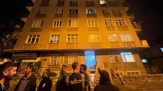 Evin seramiği bomba gibi patladı; bina tahliye edildi