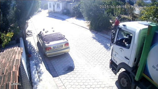 Evine taktırdığı güvenlik kamerası kendi ölümünü kaydetti!