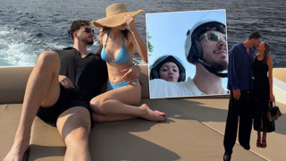 12 Dev Adam'ın yıldızı Alperen Şengün model sevgilisiyle ön balayında aşka geldi