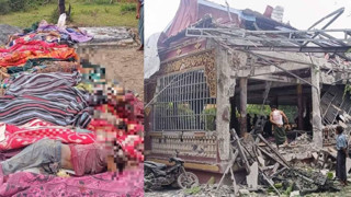 Ordu festivale paraşütle bomba attı; festival alanı kan gölüne döndü