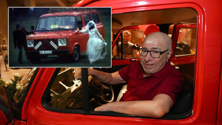 Yeşilçam'ın Çiçek Abbas'ı yıllar sonra unutulmaz filmdeki unutulmaz minibüsüyle buluştu