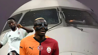 Osimhen ve Ndidi'nin bulunduğu uçakta korku dolu anlar