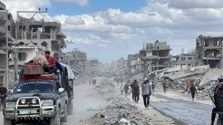 İşte onbinlerce Filistinli'nin geri döndüğü Gazze'nin yürekleri parçalayan son hali!