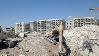 Asrın felaketi sonrasında koca bir şantiyeye dönen Kahramanmaraş'ın son hali görüntülendi