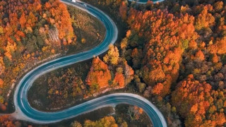 Türkiye'nin en güzel manzaralı orman yolunda doğa adeta şov yaptı!