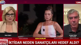 Yılmaz Özdil canlı yayında İpek Özbey'e çok sert sözler