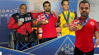 Milli para halterci 179 kiloluk kaldırışıyla dünya şampiyonu oldu!