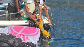 Fethiye semalarında yamaç paraşütü şovu faciayla bitti