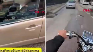 Ehliyetsiz ters yön magandası yakalandı: Meğer ilk magandalığı değilmiş!