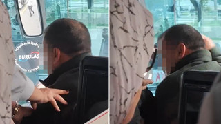 Otobüs şoförüne ''Sen misin kızıma bağıran'' dayağı!