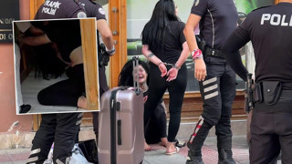 Saç saça baş başa kavga eden kadınlar ortalığı ayağa kaldırdı