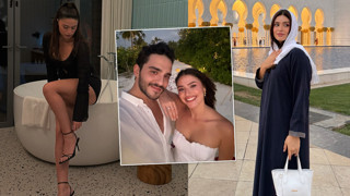 Survivor Ayşe Yüksel'in başörtülü ve dekolteli peşpeşe pozları tepki çekti