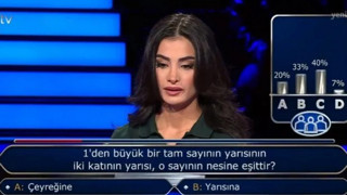 Kim Milyoner Olmak İster'de yarışmacıyı da, izleyiciyi de yanıltan matematik sorusu