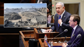 Gazze'de ateşkes yürürlükteyken 24 saatte 153 ton bomba atıldığını itiraf etti!