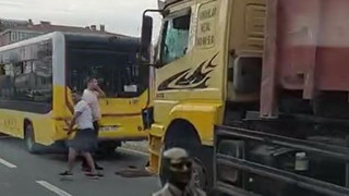 İstanbul'da İETT otobüsü kazası: Yaralılar var