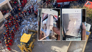 Kocaeli'de çöken binada facia ''geliyorum'' demiş!