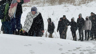 Pastırma sıcakları buraya uğramadı: Tipiye yakalandılar!