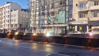 İstanbul'da tramvay hattında korkutan patlama