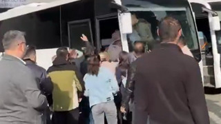 Adalet Bakanı Yılmaz Tunç'u protesto eden öğrencilere gözaltı!