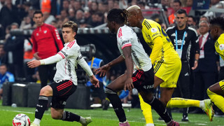 5 gol, 2 kırmızı kartlı Beşiktaş - Fenerbahçe derbisinde gülen taraf Fenerbahçe oldu