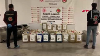 Sınır kapısında dev operasyon: Forklift ile taşıdılar!