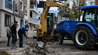 Manisa Büyükşehir Belediyesi Barbaros’un Altyapı Çalışmalarını Tamamlıyor