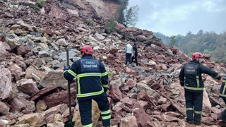 Ordu'da taş ocağında göçük: Enkaz altında kalanlar var