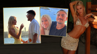 Beşiktaş'ın yıldız isminden güzel sevgilisine dudak uçuklatan evlilik teklifi hediyesi