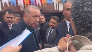 Erdoğan, gözyaşları içinde derdini anlatan öğretmene sinirlendi: ''Yalan konuşuyorsun''