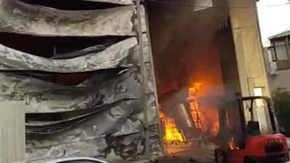 6 kişiye mezar olan fabrikadaki yangının ilk anları kamerada