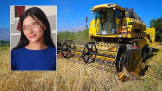 Tarlada korkunç ölüm: 14 yaşındaki kız çocuğu biçerdöverin altında kaldı