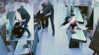 Bir çocuk şeker almak istedi, yumruklar, satırlar, tekmeler havada uçuştu; adeta savaş çıktı!