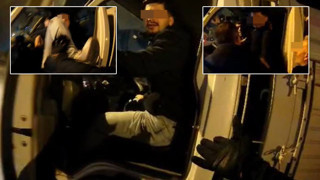 İstanbul trafiğinde tekmeli, yumruklu ''canım sıkkın gider misin'' saldırısı kamerada!
