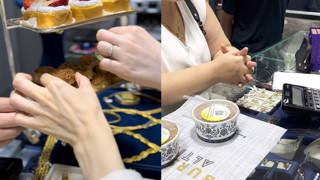 Bir kuyumcu kadınların ''evde altın günü''nü dükkanına taşıdı