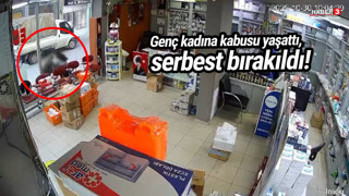 Gözü dönmüş sapık kamerada! Güpe gündüz genç kadına saldırıp kıyafetlerini çıkarmaya çalıştı!