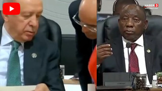 G20 Liderler Zirvesi'nde Cumhurbaşkanı Erdoğan ile Bakan Şimşek arasında dikkat çeken anlar