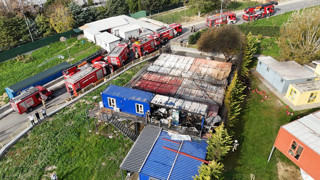 Yıldız Teknik Üniversitesi'nde korkutan yangın