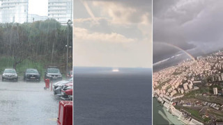 İstanbul'da aynı anda 4 doğa olayı yaşandı!