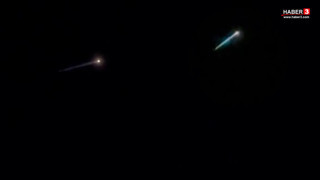 İstanbul'da gökyüzünde görülen gizemli cisim heyecana yol açtı