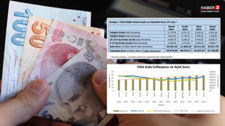 Asgari ücrete 3 kuruş zam tartışmaları sürerken... Açlık ve yoksulluk sınırı rakamları açıklandı