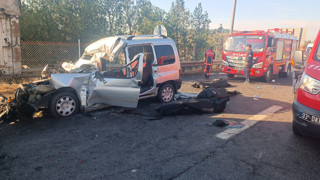 Mersin'de korkunç kaza: 3 ölü, 3 yaralı